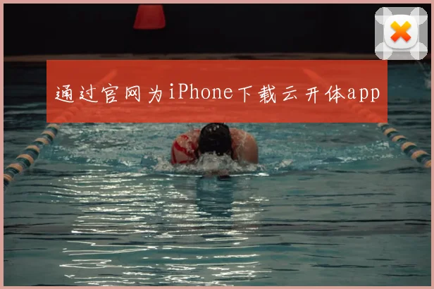 通过官网为iPhone下载云开体app
